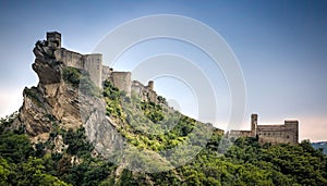 Roccascalegna Castle, Roccascalegna, Abruzzo, Italy photo