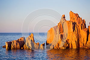 Rocce Rosse in Arbatax, Sardinia