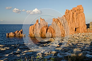 Rocce Rosse, Arbatax, Sardinia photo