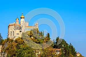 Rocchetta Mattei castle in Riola, Grizzana Morandi - Bologna pro