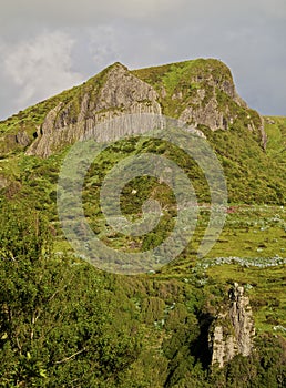 Rocha dos Bordoes on Flores Island photo