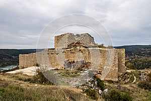 Rochafrida Castle in Beteta, Serrania de Cuenca. Castilla la Mancha, Spain photo
