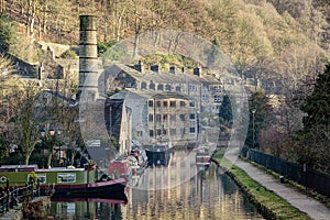 Rochdale Canal at Hebden Bridge