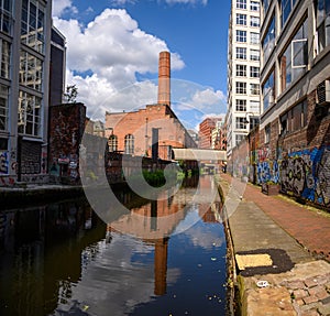 Rochdale Canal Manchester UK