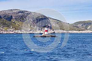 Rocher Petite Saint Pierre Lighthouse