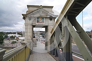 Rochester Bridge in Rochester, Medway, England