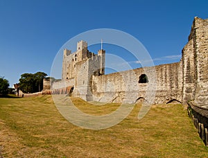 Rochester castle in kent