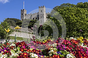 Rochester Castle in Kent, UK