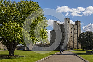 Rochester Castle in Kent, UK