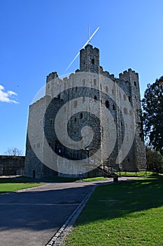 Rochester Castle, Rochester, Kent, England, UK