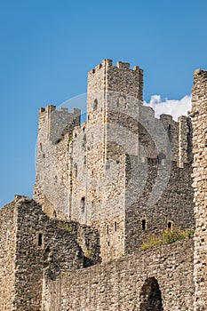 Rochester castle towers