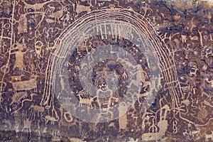 Rochester Rock Art Panel, Utah