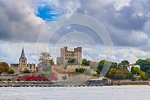 Rochester castle cathedral uk