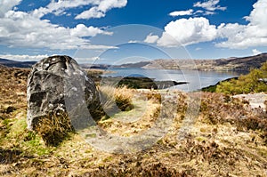 Rock above Loch Torridon