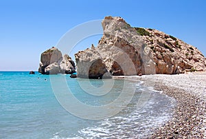 Rock of Aphrodite or Petra tou Ramiou photo