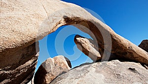 Rock arch at Joshua Tree National Park