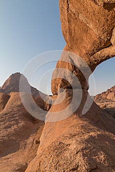 Rock Arch at Spitzkoppe, Erongo, Namibia, Africa