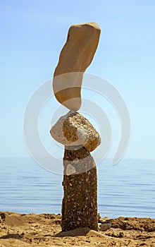 Rock Balancing Art