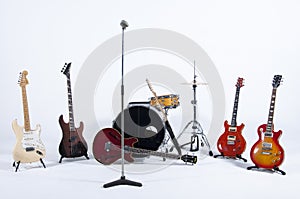 Rock Band Instruments