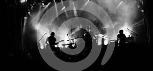 Rock Band Silhouette