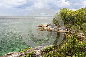 Rock by the beach