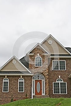 Rock And Brick Home With Details