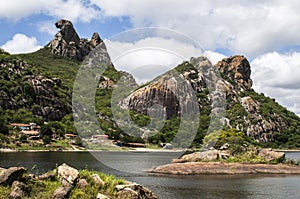 The rock broody hen of Quixada, Brazil photo