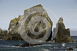 Rock at Cape Taran. photo