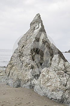 Rock on Carro Beach; Galicia photo