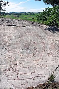 Rock carvings