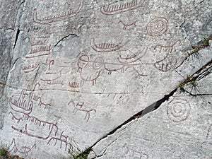Rock carvings
