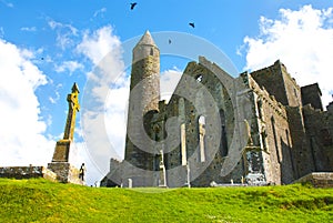 The Rock of Cashel in ireland