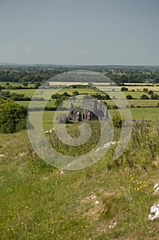 Rock of Cashel - St. Patrick`s Rock - in Ireland