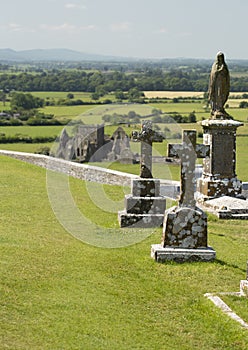 Rock of Cashel - St. Patrick`s Rock - in Ireland