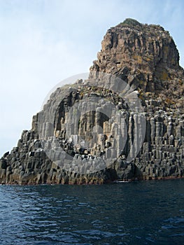 Rock cliff