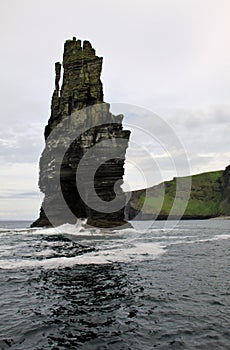 Rock of cliffs of Moher, Ireland