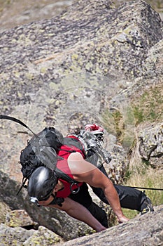 Rock climber