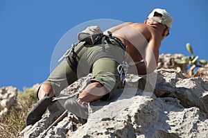 Rock climber