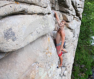 Rock climber