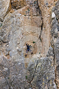 La roca alpinista 