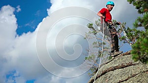 Rock climber