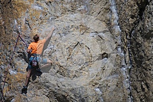 Rock climber.