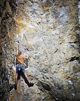 Rock climber.