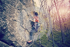 Rock climber.