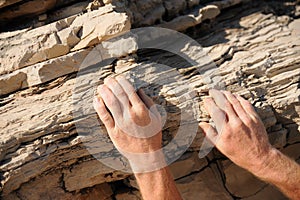 Rock climber - hands