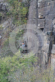 Rock climbers