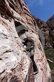 Rock climbing