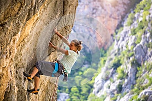 Rock climbing and mountaineering in the Paklenica National Park