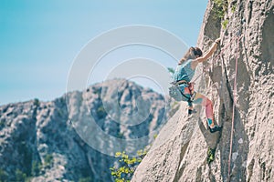 Rock climbing and mountaineering in the Paklenica National Park
