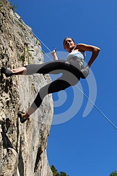 La roccia una donna 